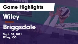 Wiley  vs Briggsdale  Game Highlights - Sept. 30, 2021