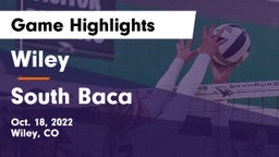Wiley  vs South Baca Game Highlights - Oct. 18, 2022
