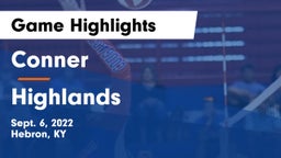 Conner  vs Highlands  Game Highlights - Sept. 6, 2022