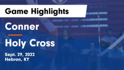 Conner  vs Holy Cross  Game Highlights - Sept. 29, 2022