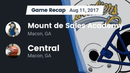 Recap: Mount de Sales Academy  vs. Central  2017