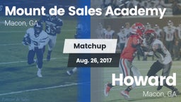 Matchup: Mount de Sales vs. Howard  2017