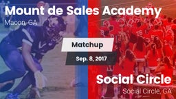 Matchup: Mount de Sales vs. Social Circle  2017