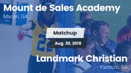 Matchup: Mount de Sales vs. Landmark Christian  2019