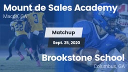 Matchup: Mount de Sales vs. Brookstone School 2020