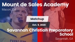 Matchup: Mount de Sales vs. Savannah Christian Preparatory School 2020