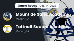 Recap: Mount de Sales Academy  vs. Tattnall Square Academy  2022