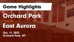 Orchard Park  vs East Aurora  Game Highlights - Oct. 11, 2022