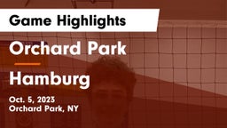 Orchard Park  vs Hamburg  Game Highlights - Oct. 5, 2023