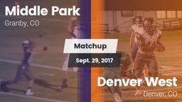 Matchup: Middle Park High vs. Denver West  2017