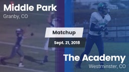 Matchup: Middle Park High vs. The Academy 2018