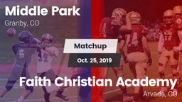 Matchup: Middle Park High vs. Faith Christian Academy 2019