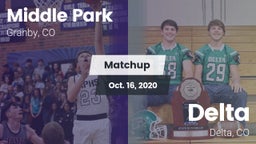 Matchup: Middle Park High vs. Delta  2020