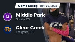 Recap: Middle Park  vs. Clear Creek  2023