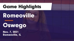 Romeoville  vs Oswego  Game Highlights - Nov. 7, 2021