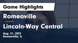 Romeoville  vs Lincoln-Way Central  Game Highlights - Aug. 21, 2022