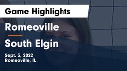 Romeoville  vs South Elgin  Game Highlights - Sept. 3, 2022