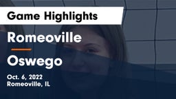 Romeoville  vs Oswego  Game Highlights - Oct. 6, 2022
