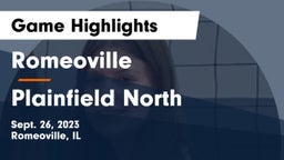 Romeoville  vs Plainfield North  Game Highlights - Sept. 26, 2023