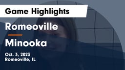 Romeoville  vs Minooka  Game Highlights - Oct. 3, 2023