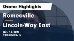 Romeoville  vs Lincoln-Way East  Game Highlights - Oct. 14, 2023