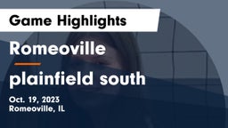 Romeoville  vs plainfield south Game Highlights - Oct. 19, 2023