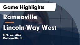 Romeoville  vs Lincoln-Way West  Game Highlights - Oct. 26, 2023