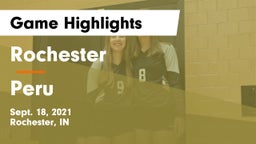 Rochester  vs Peru  Game Highlights - Sept. 18, 2021