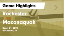 Rochester  vs Maconaquah Game Highlights - Sept. 21, 2021