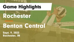 Rochester  vs Benton Central  Game Highlights - Sept. 9, 2023