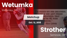 Matchup: Wetumka  vs. Strother  2018