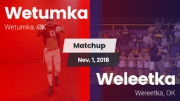 Matchup: Wetumka  vs. Weleetka  2018