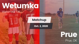 Matchup: Wetumka  vs. Prue 2020