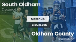 Matchup: South Oldham High vs. Oldham County  2017