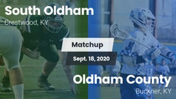 Matchup: South Oldham High vs. Oldham County  2020