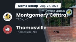 Recap: Montgomery Central  vs. Thomasville  2021