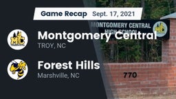 Recap: Montgomery Central  vs. Forest Hills  2021
