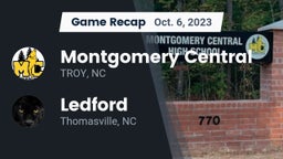 Recap: Montgomery Central  vs. Ledford  2023