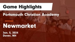 Portsmouth Christian Academy  vs Newmarket  Game Highlights - Jan. 5, 2024