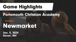 Portsmouth Christian Academy  vs Newmarket  Game Highlights - Jan. 5, 2024