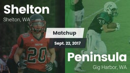 Matchup: Shelton  vs. Peninsula  2017