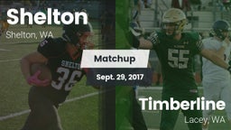 Matchup: Shelton  vs. Timberline  2017