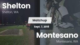 Matchup: Shelton  vs. Montesano  2018