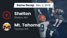Recap: Shelton  vs. Mt. Tahoma  2018