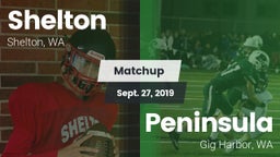 Matchup: Shelton  vs. Peninsula  2019
