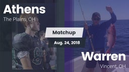 Matchup: Athens  vs. Warren  2018