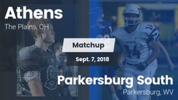 Matchup: Athens  vs. Parkersburg South  2018