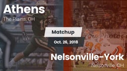 Matchup: Athens  vs. Nelsonville-York  2018