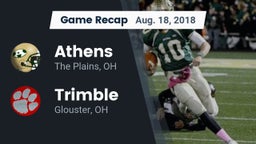 Recap: Athens  vs. Trimble  2018
