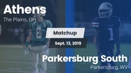 Matchup: Athens  vs. Parkersburg South  2019